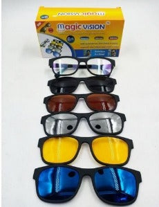 Gafas De Sol Lentes Magnetico 6 EN 1