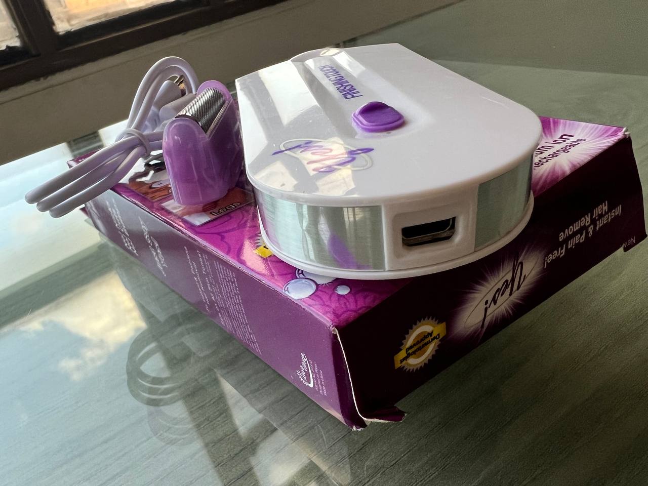 Depiladora eléctrica indolora 30% OFF